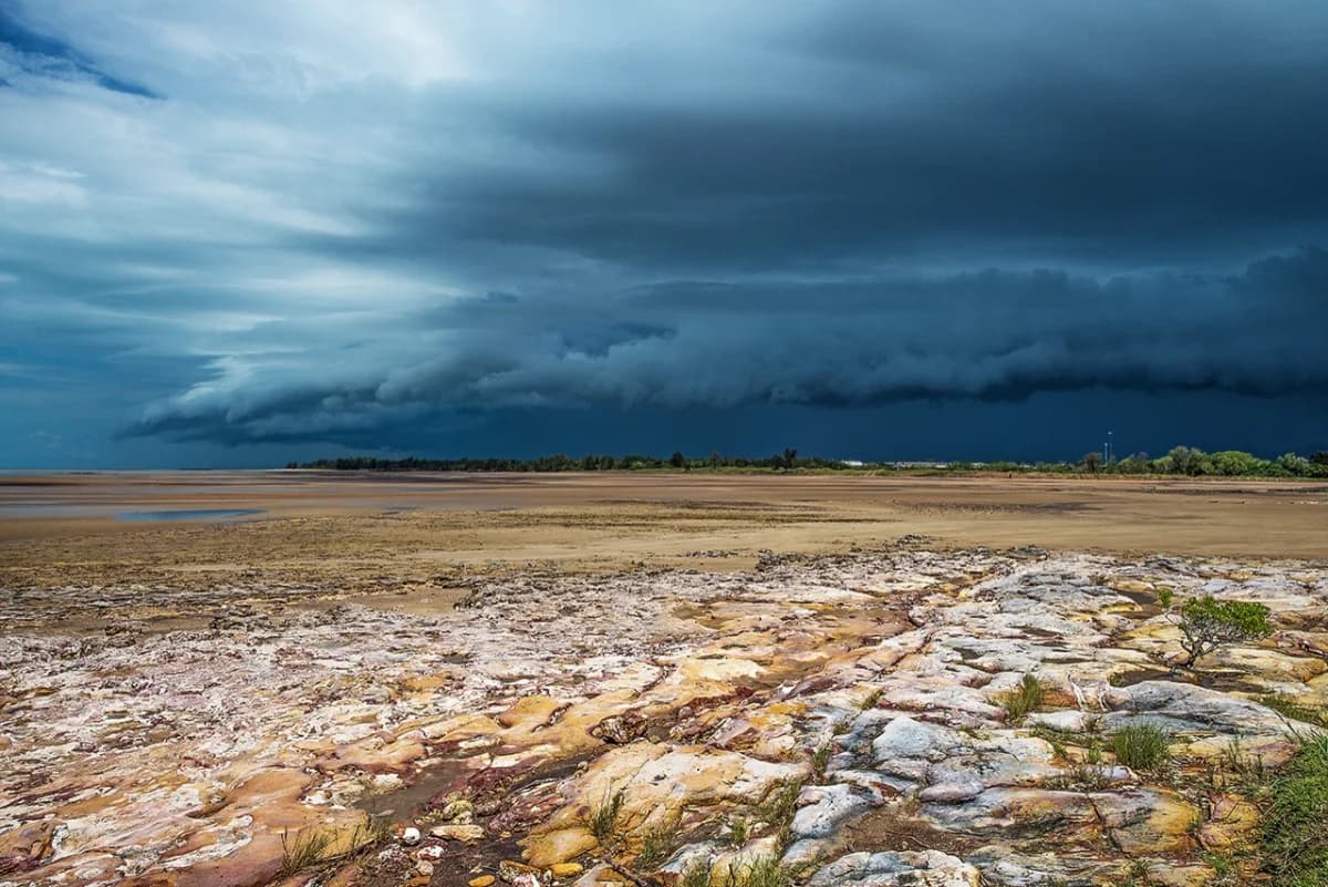 Nightcliff storm over Darwin — landscape photography