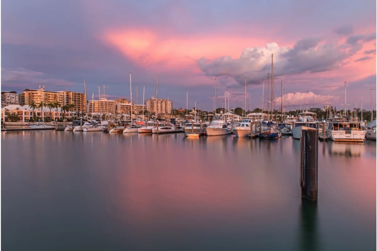 Cullen Bay sunset, Darwin Harbour